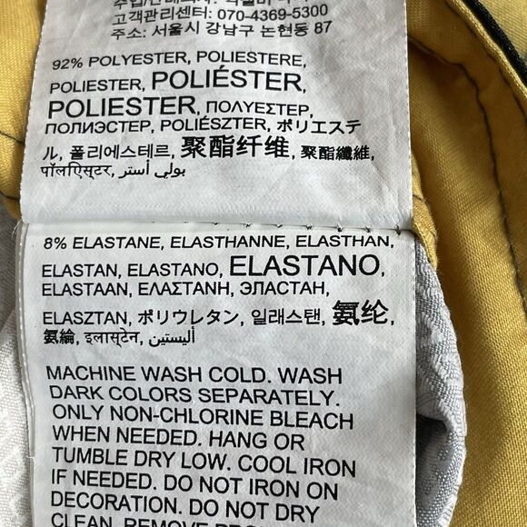 Quiksilver Board Shorts Surf Swim Trunks Men's 38 Yellow Grey Vintage 2014 Beach - Picture 8 of 16